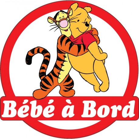 Sticker et autocollant Bébé Winnie l'ourson