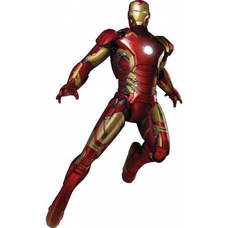 stickers iron man avengers art deco stickers