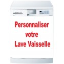 Stickers Lave Vaisselle à personnaliser