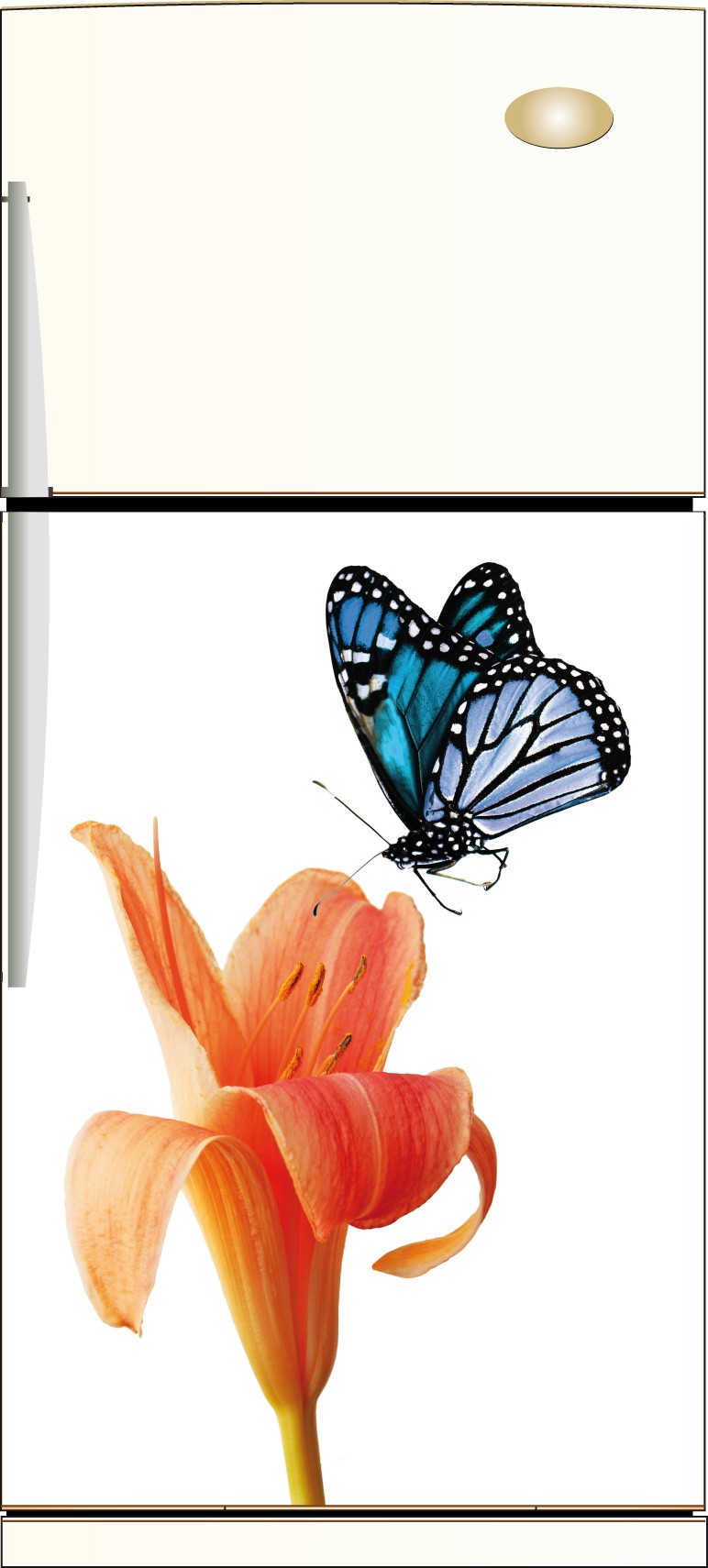 Sticker Frigo Papillons