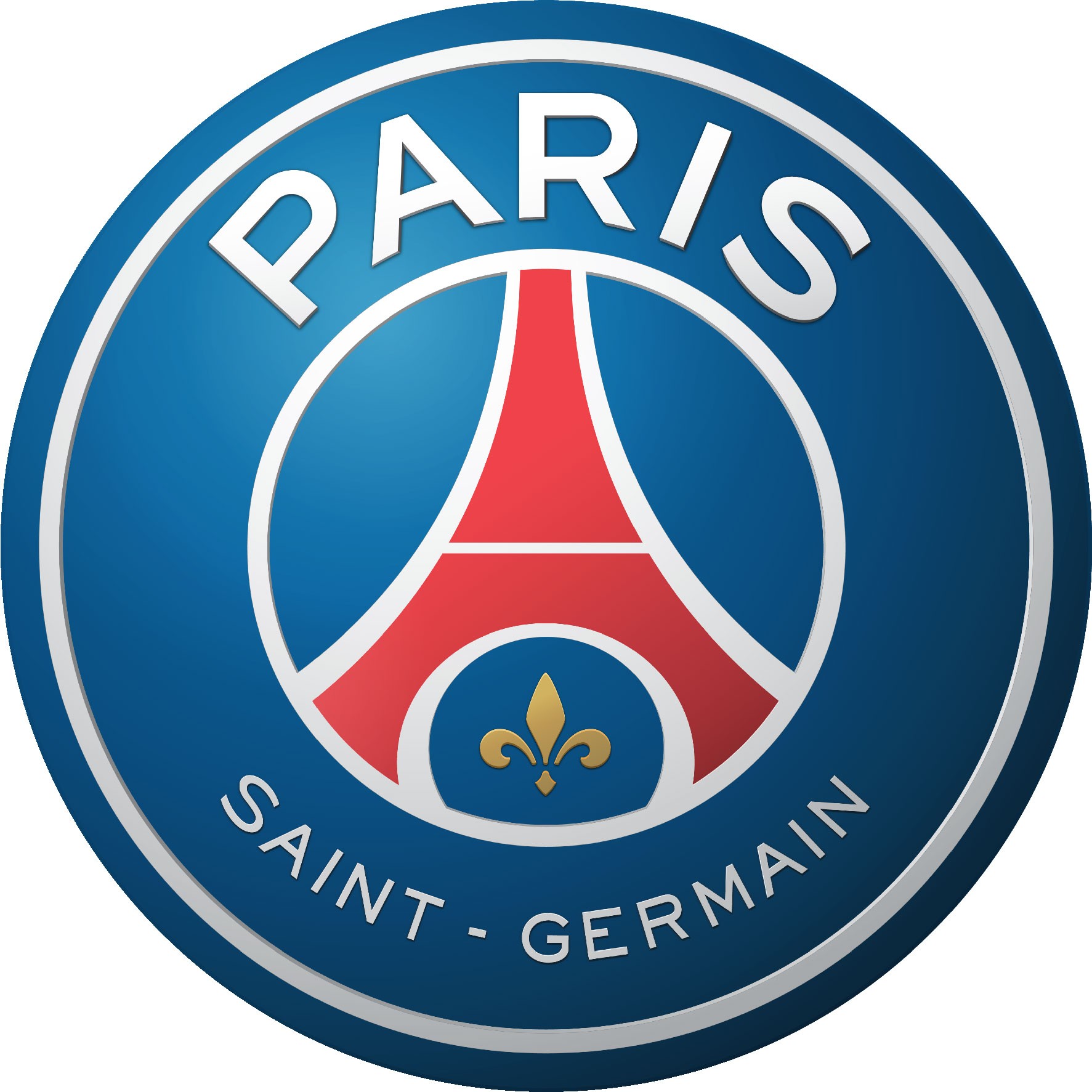 LOT DE 2 Stickers Autocollants PSG Paris Saint Germain Vinyle foot